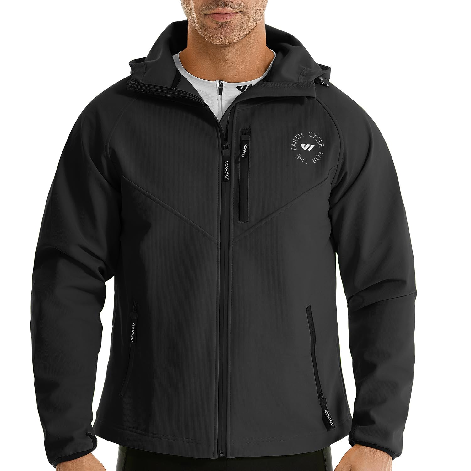 Running Gear Cold Weather - Wulibike 冬サイクリングジャケット男性防水ランニングジャケット男性登山ジャケット防風中立防寒ギア
