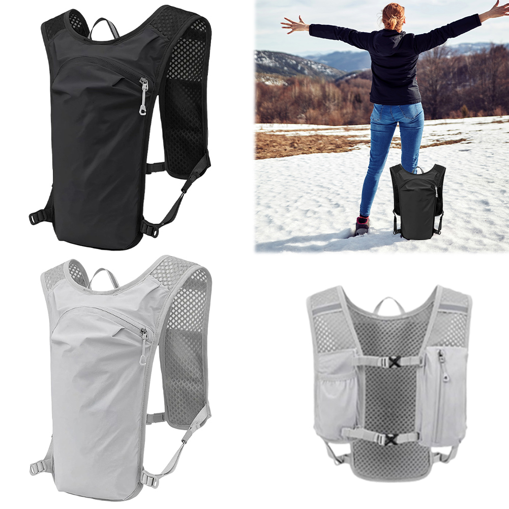 Running Gear Trail - ユニセックスランニングハイドレーションベストマラソンスポーツサイクリングベストキャンプハイドレーションブラダーバッグトレイルハイキングギアサイクリングジョギング用