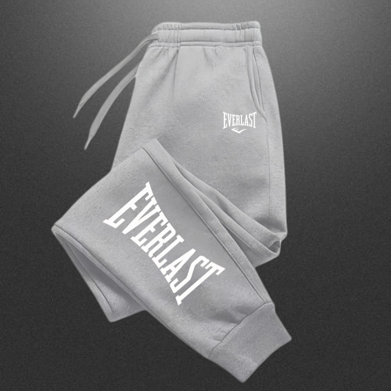 Running Gear Winter - 2027 EVERLAST 男女兼用ジョギングスウェットパンツ ランニングパンツ フリース ストリートウェア