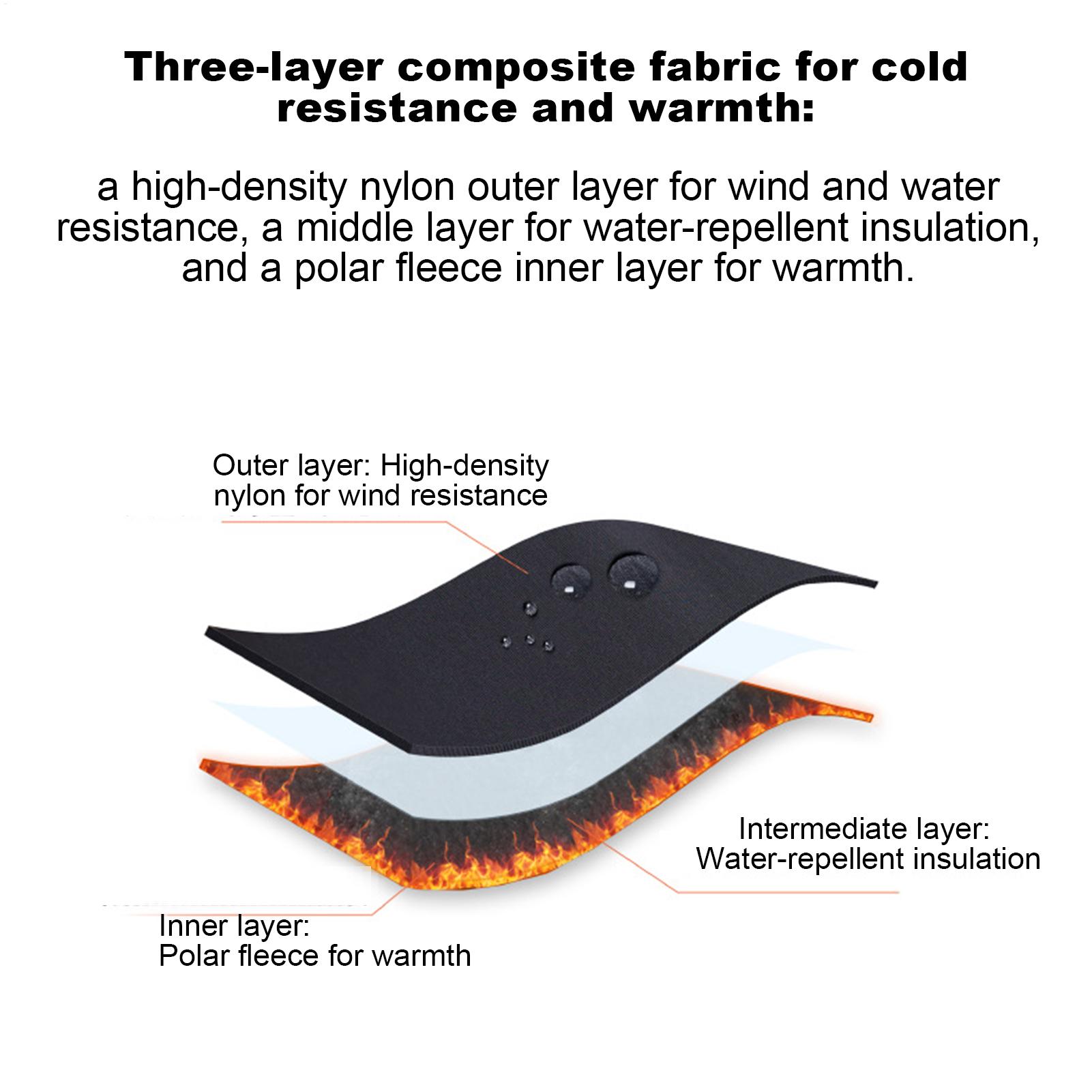 防寒手袋、アウトドアスポーツ用防風サーマルタッチスクリーン手 - Running Gear Cold Weather のレビューと価格