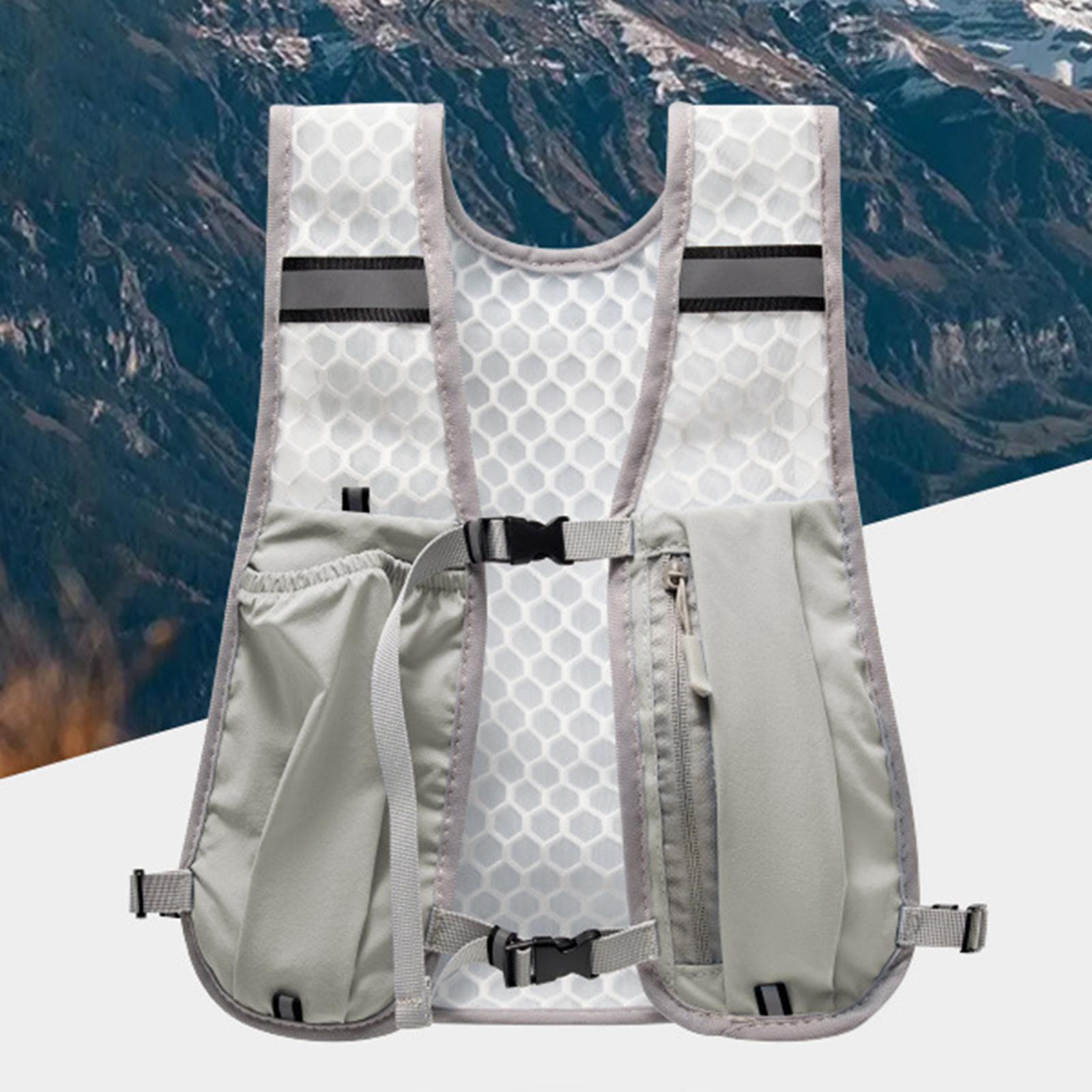 反射材付きハイドレーションベストパックバックパック、ウォータ - Running Gear Trail のレビューと価格
