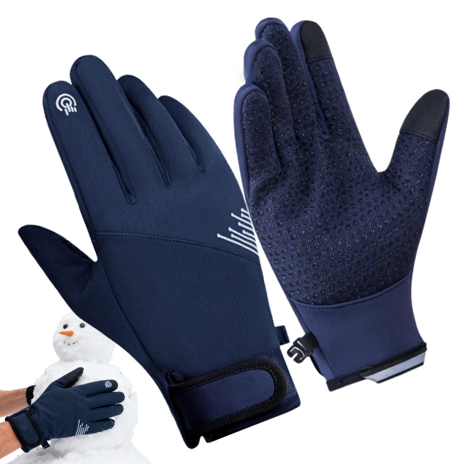 冬用手袋 防風 タッチスクリーン対応 寒さ対策 スノーグロー - Running Gear Cold Weather のレビューと価格