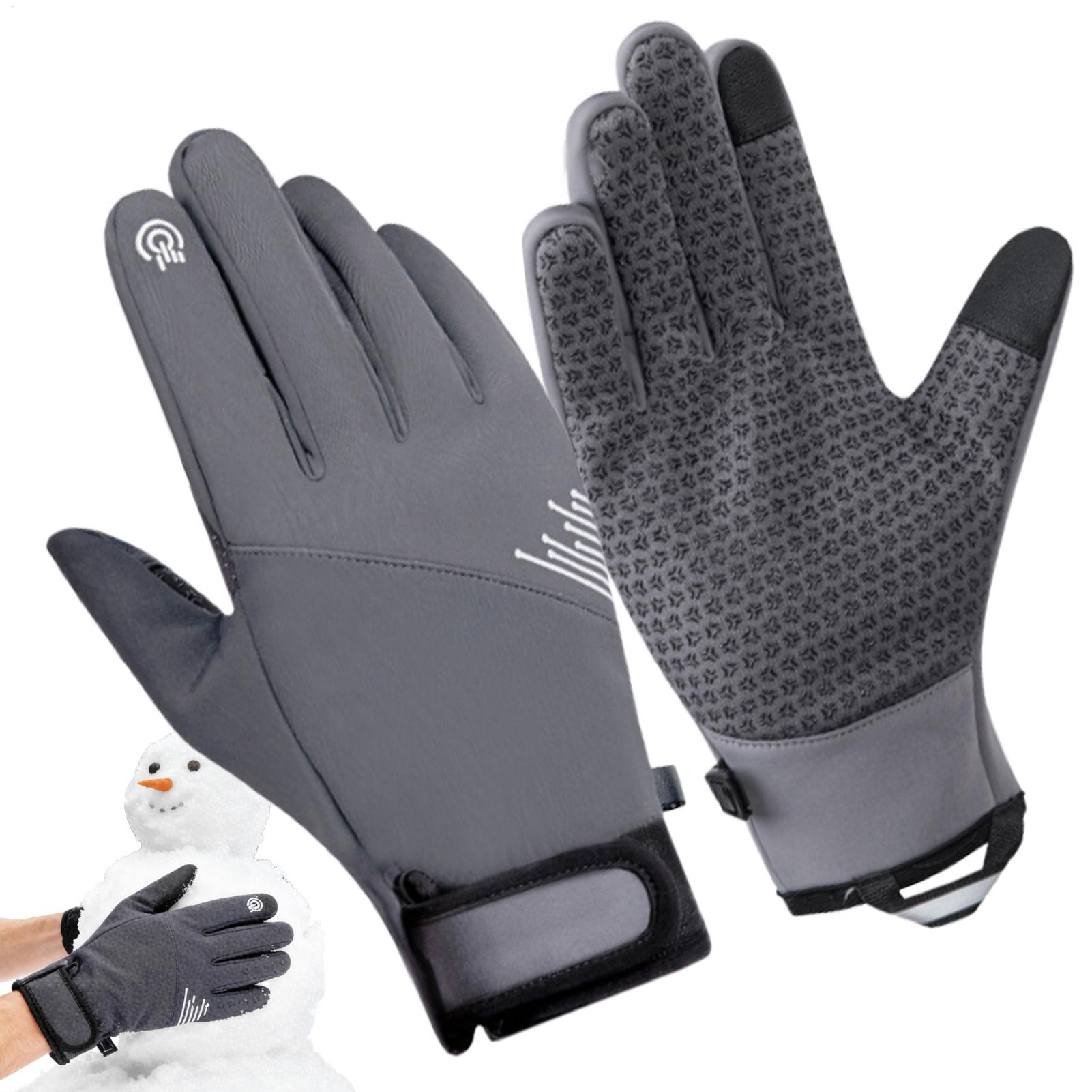 冬用手袋 防風 タッチスクリーン対応 寒さ対策 スノーグロー - Running Gear Cold Weather のレビューと価格