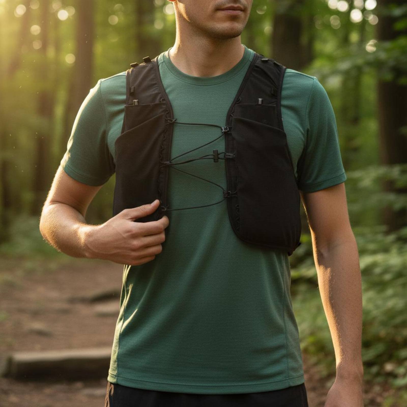 軽量ランニングベスト 通気性のある軽量トレイルベスト アウト - Running Gear Trail のレビューと価格