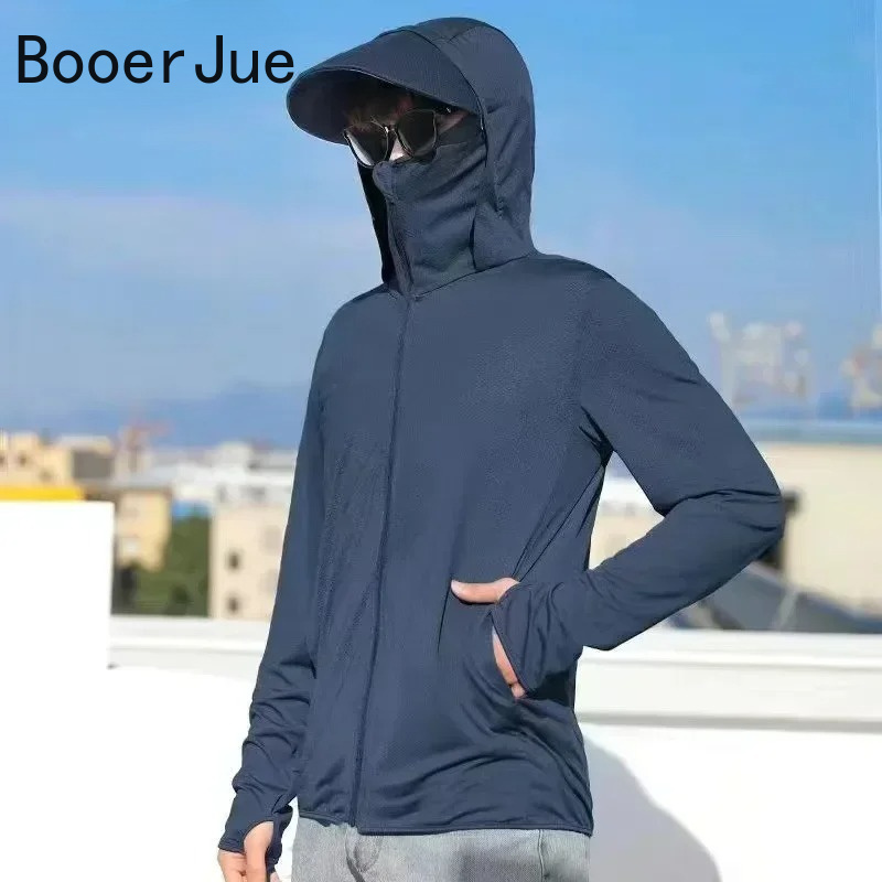UPF50+ メンズ日焼け止め 薄いメッシュ 速乾性 通気性 - Running Gear のレビューと価格