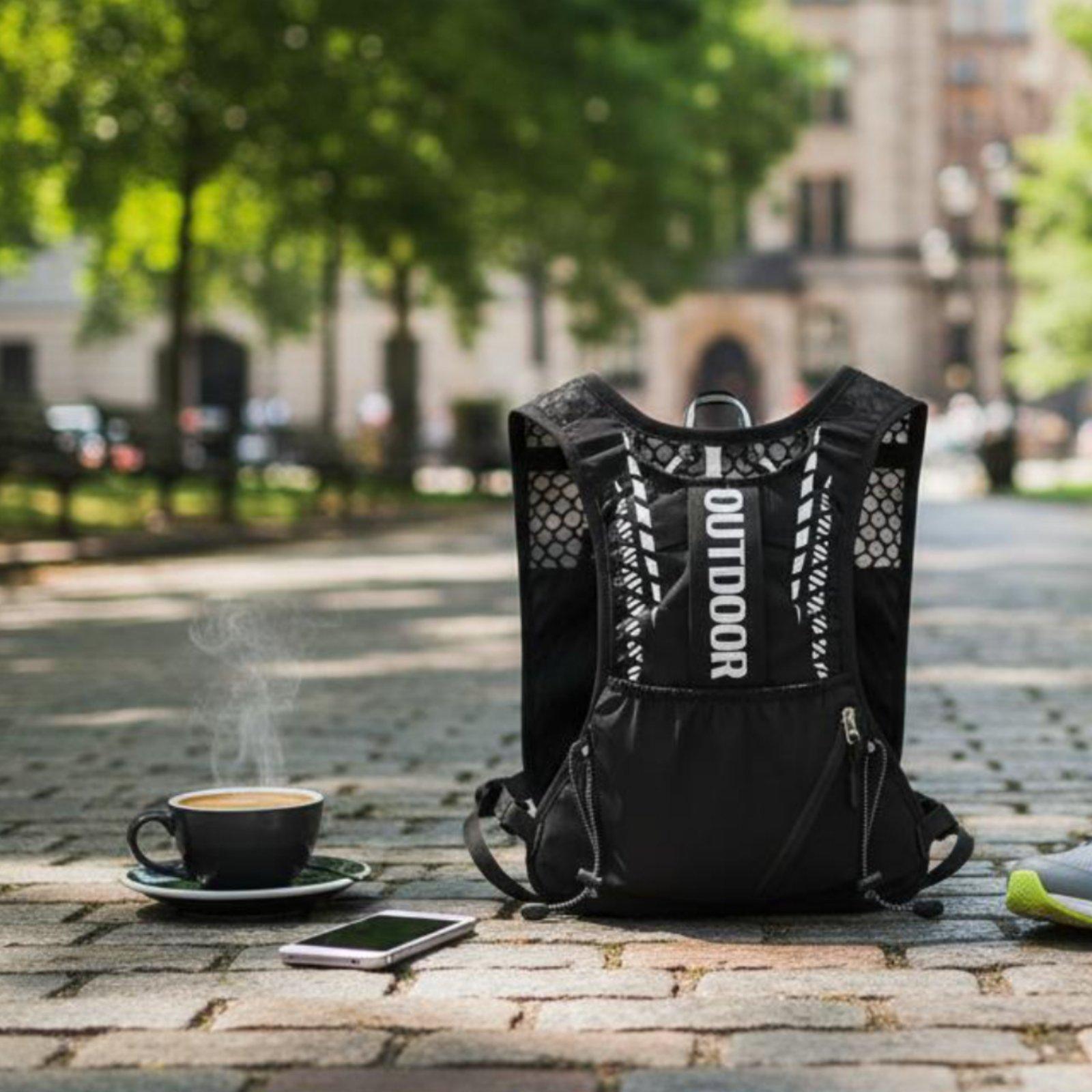 スポーツショルダーパック 人間工学に基づいたウォーターバック - Running Gear Trail のレビューと価格