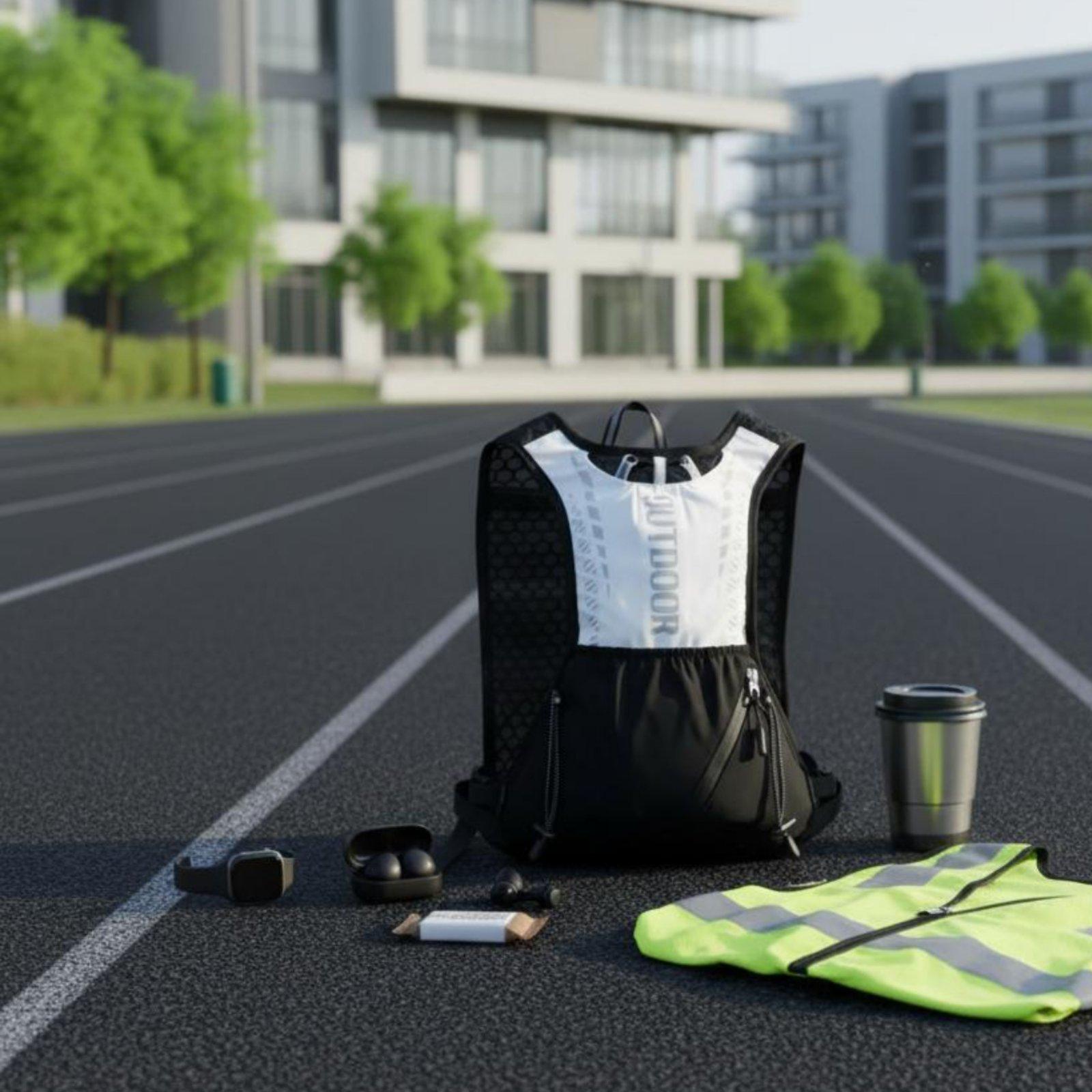 スポーツショルダーパック 人間工学に基づいたウォーターバック - Running Gear Trail のレビューと価格