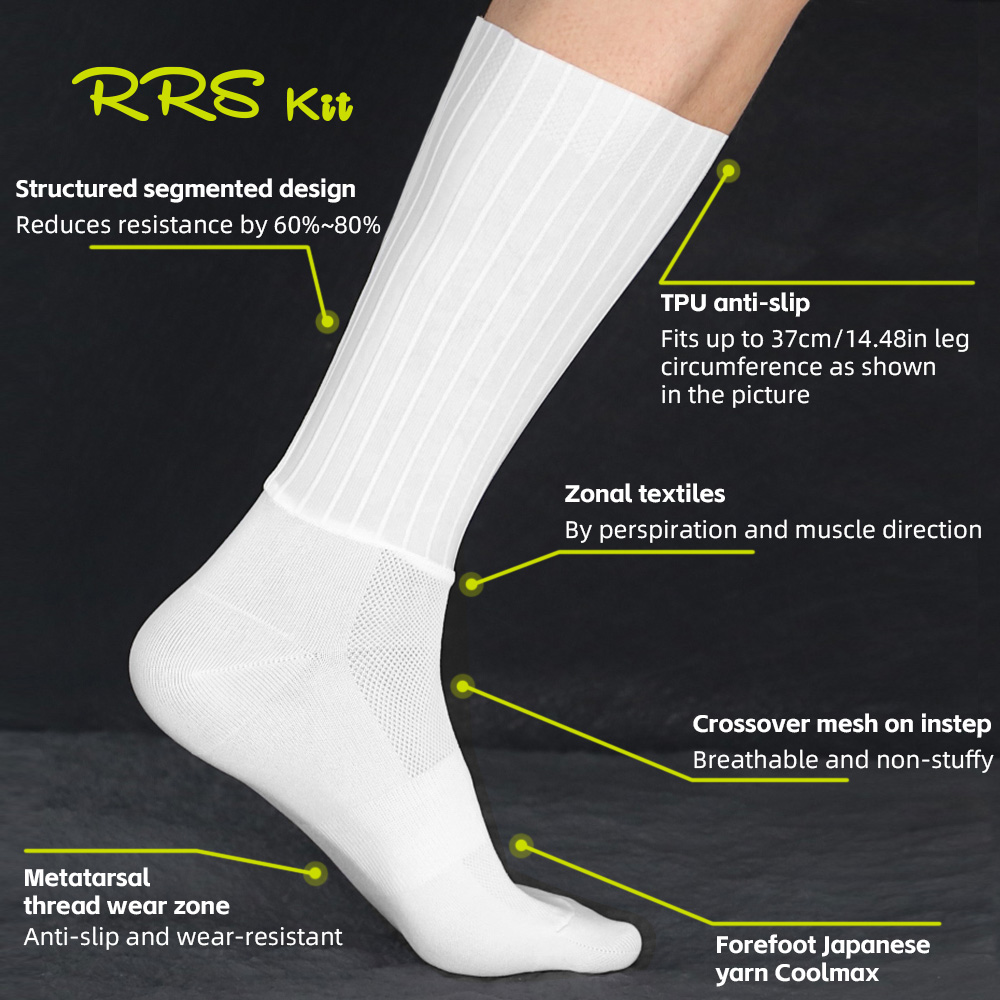 Rrskit 夏サイクリング空力ソックス TPU 滑り止め耐 - Running Gear のレビューと価格