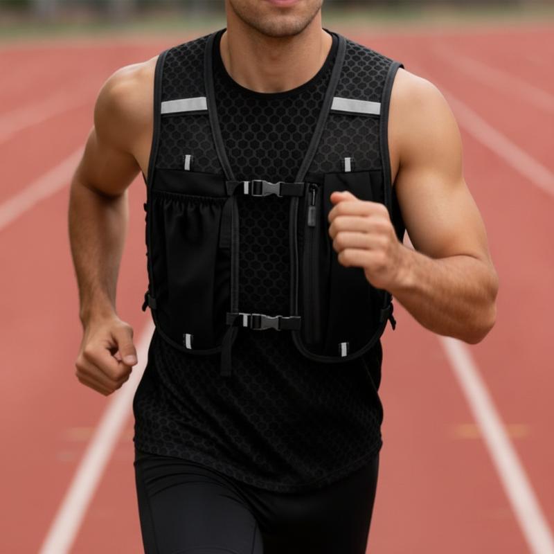 新作ランニングベスト 男女兼用 軽量 通気性 反射素材 マラ - Running Gear Trail のレビューと価格