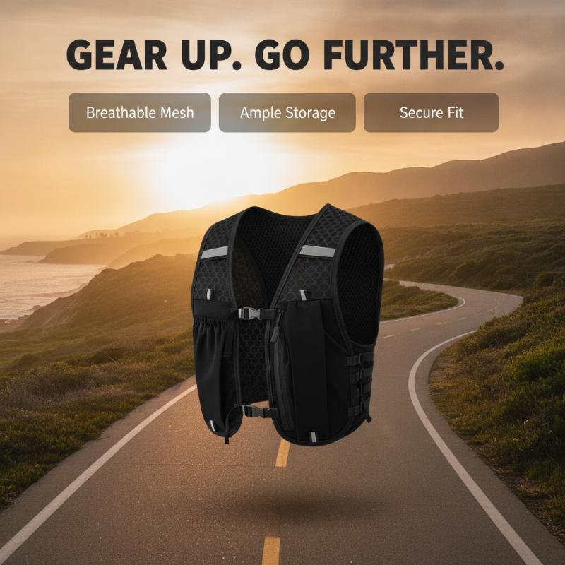新作ランニングベスト 男女兼用 軽量 通気性 反射素材 マラ - Running Gear Trail のレビューと価格