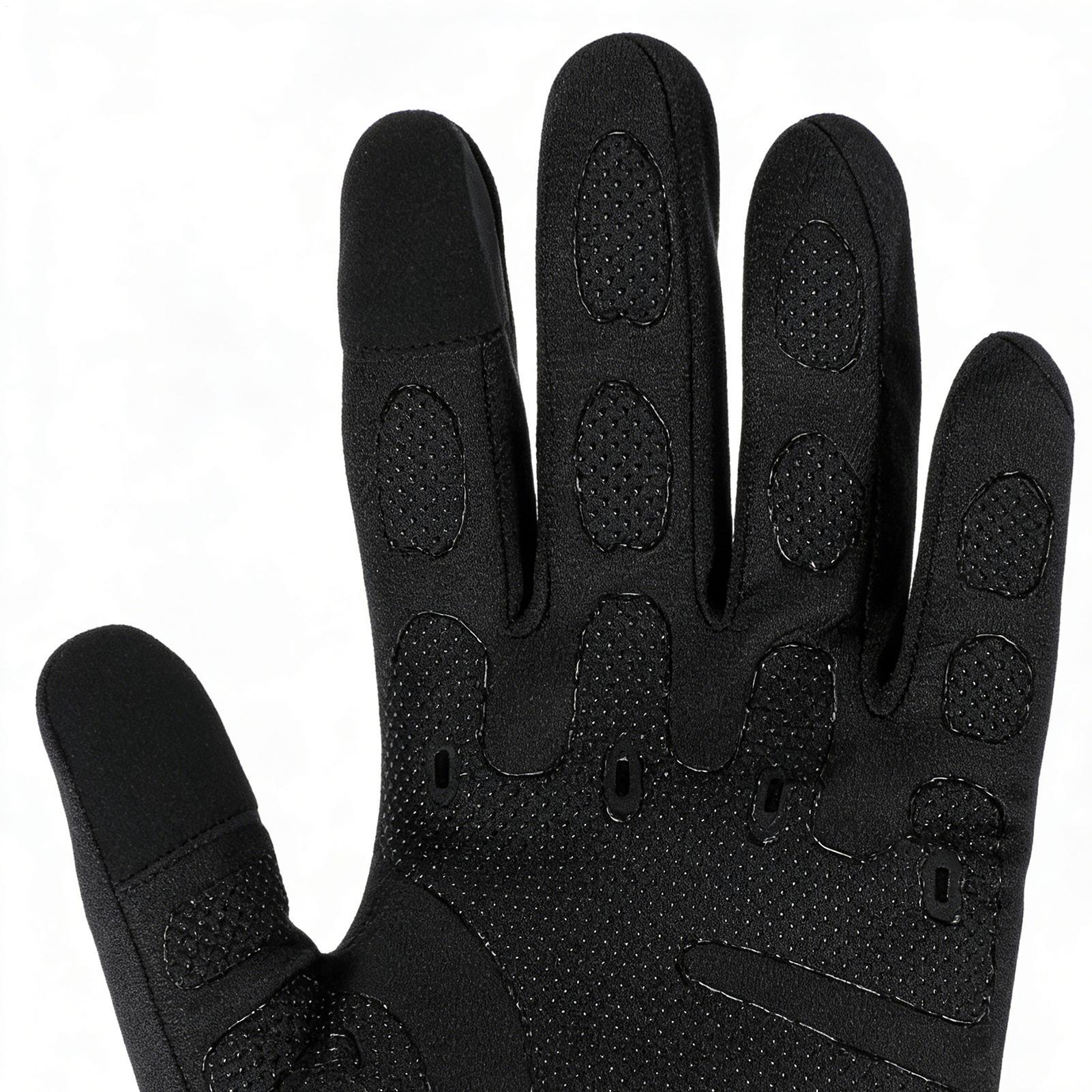 暖かいサイクリンググローブ フルフィンガー 寒い天候用 アウ - Running Gear Cold Weather のレビューと価格
