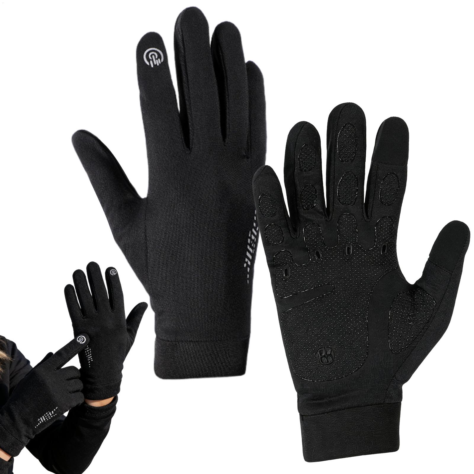 フルフィンガー防寒グローブ 冬用サイクリンググローブ タッチ - Running Gear Cold Weather のレビューと価格